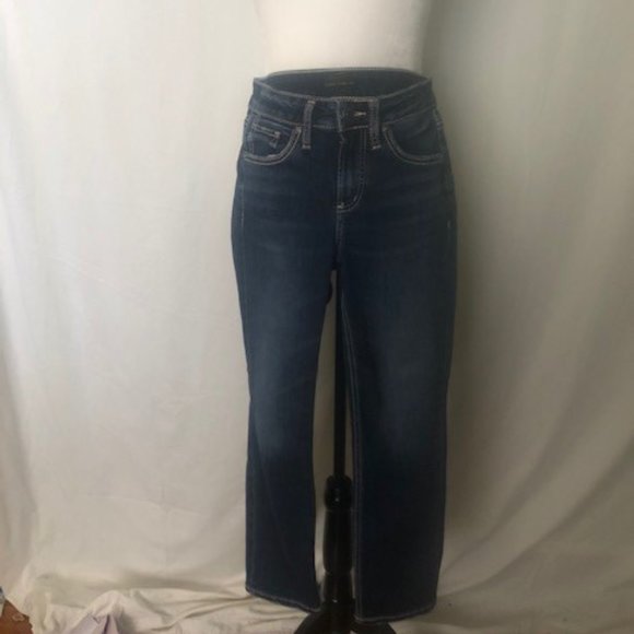 Silver Skinny jeans Women's size 26 - Picture 1 of 10